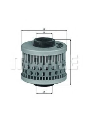 Масляний фільтр OX129 Mahle Original